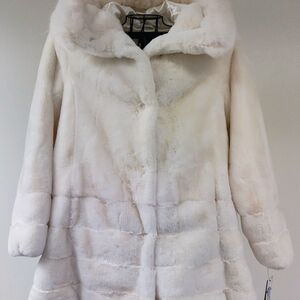 Women's Hooded Faux Fur Jacket